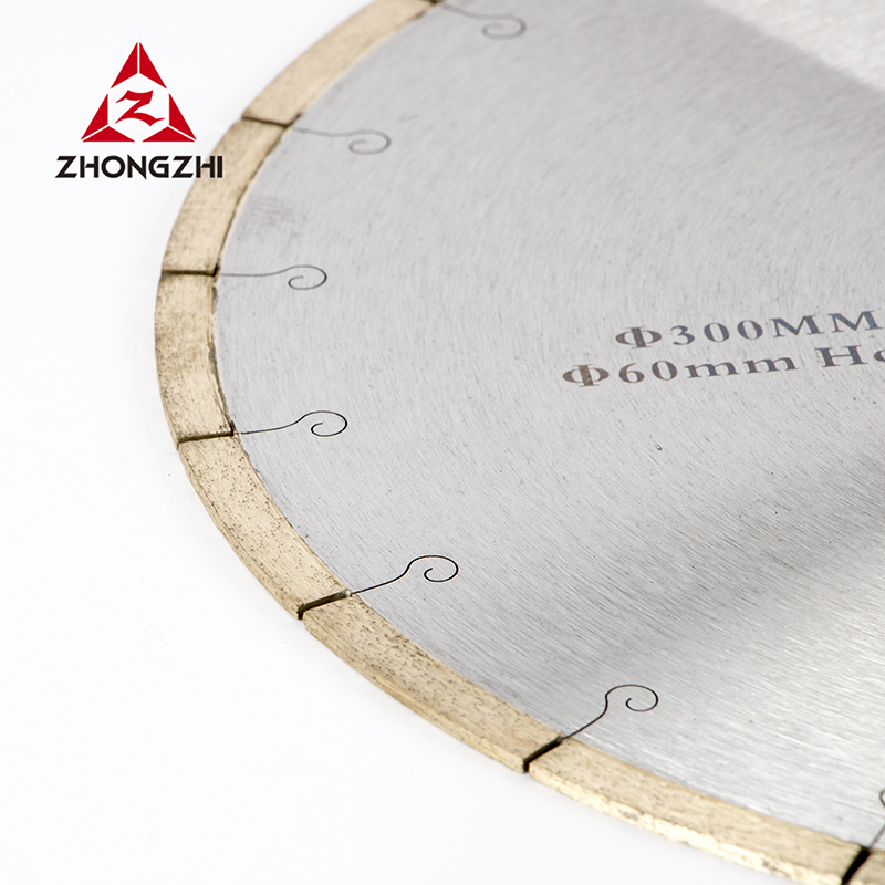 Lâmina de serra circular de diamante 300mm 350mm 400mm Lâmina de serra circular de mármore